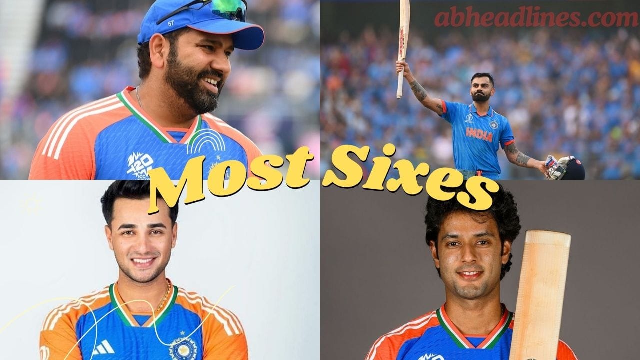 Indian Cricket Stars Shine with Most Sixes in the T20 World Cup 2024